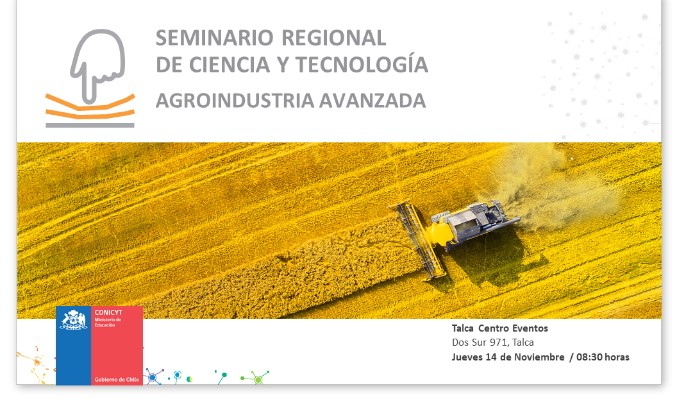 Seminario Regional de Ciencia y Tecnología sobre Agroindustria Avanzada en Santiago de Chile