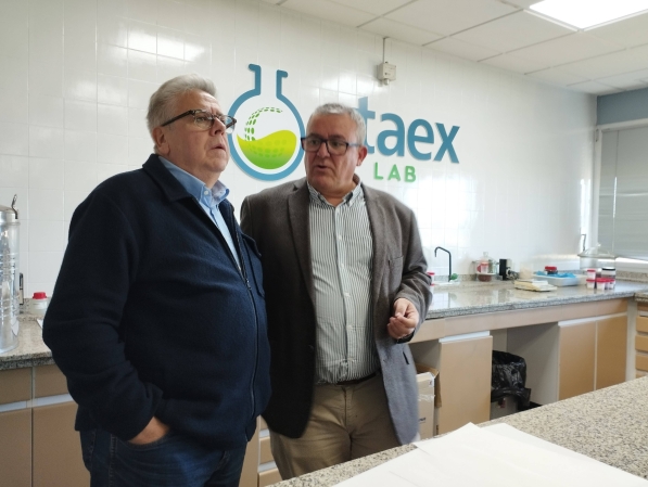 CTAEX recibe al eurodiputado Ignacio Sánchez Amor