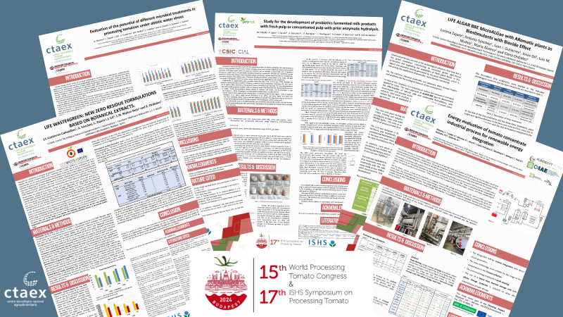 CTAEX presenta cinco trabajos de investigación sobre toda la cadena de valor del tomate para industria en el Congreso Mundial del Tomate
