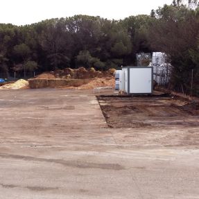 Montaje del módulo de producción de biogás en Burgos 1