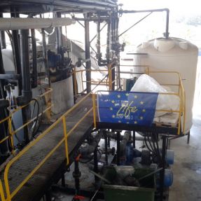 Ensayo extracción industrial residuos ajo