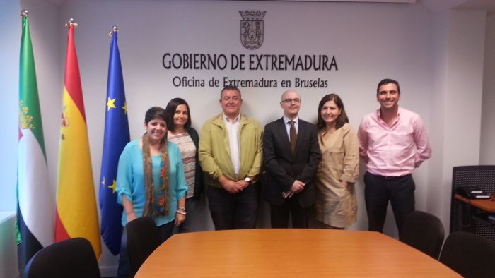 Visita a la Oficina de Extremadura en Bruselas