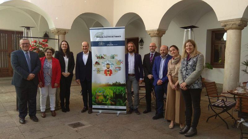 Presentación del sistema de trazabilidad para el cultivo de tabaco
