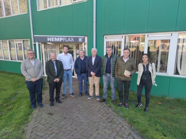 CTAEX sigue apostando por el cáñamo industrial y viaja a Países Bajos para conocer nuevos modelos del sector