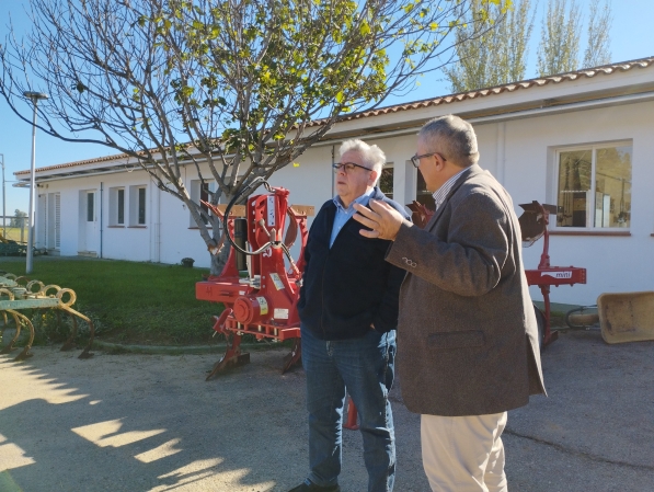 CTAEX recibe al eurodiputado Ignacio Sánchez Amor