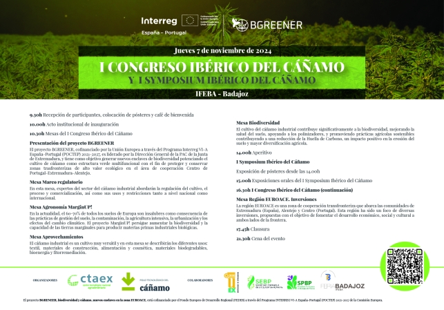 I Congreso Ibérico del Cáñamo y I Symposium Ibérico del Cáñamo