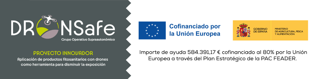 Imagen: DRONSAFE - Proyecto Innovador &quot;Aplicación de productos fitosanitarios con drones como herramienta para disminuir la exposición&quot;