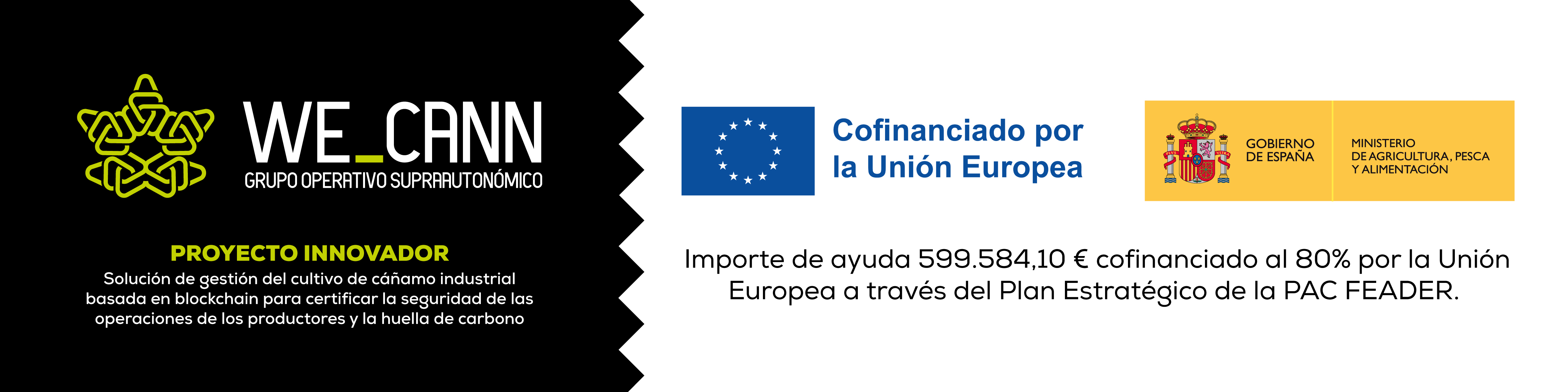 Imagen: WE_CANN - Proyecto Innovador &quot;Solución de gestión del cultivo de cáñamo industrial basada en blockchain para certificar la seguridad de las operaciones de los productores y la huella de carbono&quot;