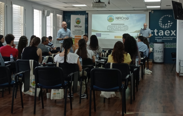 El Grupo Operativo NIRCROP presenta sus resultados en una jornada técnica sobre tecnología NIR aplicada al sector agroalimentario