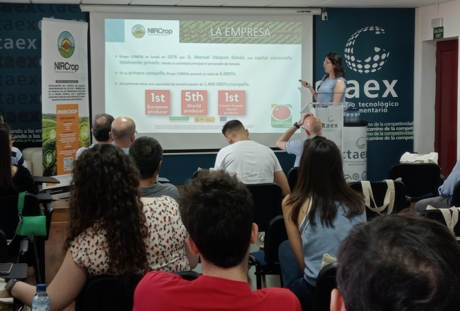 El Grupo Operativo NIRCROP presenta sus resultados en una jornada técnica sobre tecnología NIR aplicada al sector agroalimentario
