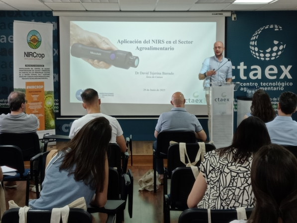 El Grupo Operativo NIRCROP presenta sus resultados en una jornada técnica sobre tecnología NIR aplicada al sector agroalimentario