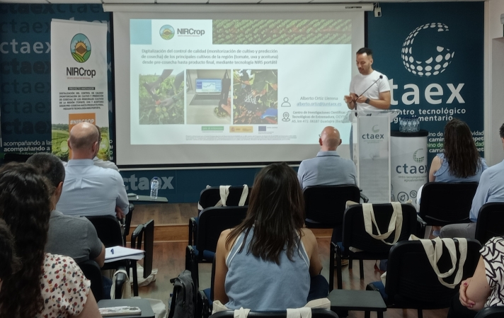 El Grupo Operativo NIRCROP presenta sus resultados en una jornada técnica sobre tecnología NIR aplicada al sector agroalimentario