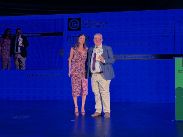 CTAEX, reconocido por su labor en el impulso al emprendimiento en Extremadura a través de los Premios Extremadura Empresarial 2025