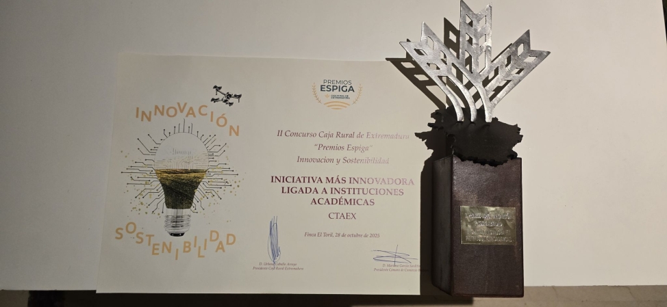 CTAEX, galardonado con el Premio Espiga a la Acción Empresarial más Innovadora ligada a Instituciones Académicas