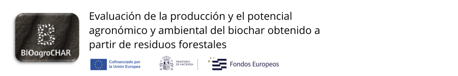 Imagen: BIOagroCHAR - Evaluación de la producción y el potencial agronómico y ambiental del biochar obtenido a partir de residuos forestales